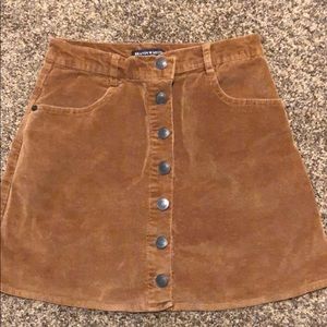 Brandy Melville corduroy skirt